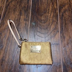 Gold MK clutch